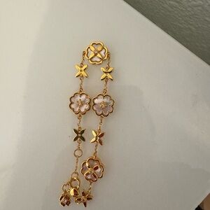 Kate Spade Elegant Gold Floral Bracelet